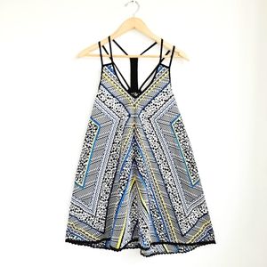 Handkerchief Coverup Mini Dress